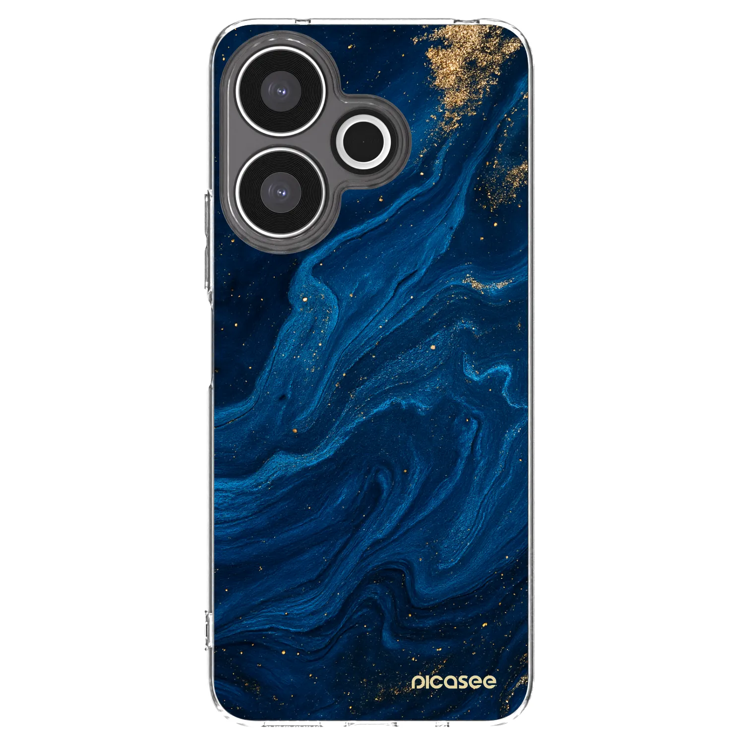 Picasee husă transparentă din silicon pentru Xiaomi Redmi 13 4G - Blue