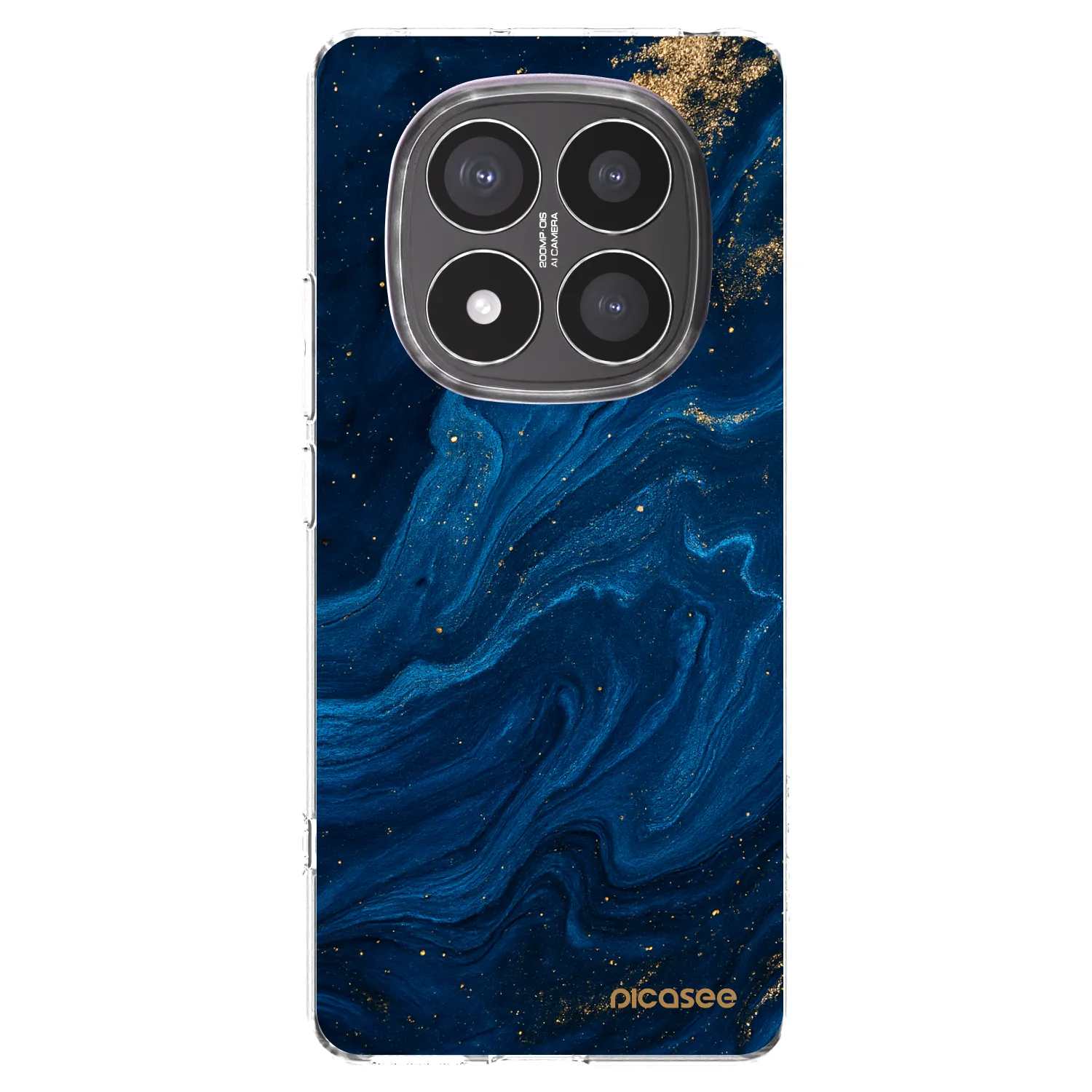 Picasee husă transparentă din silicon pentru Xiaomi Redmi Note 14 Pro+ 5G - Blue