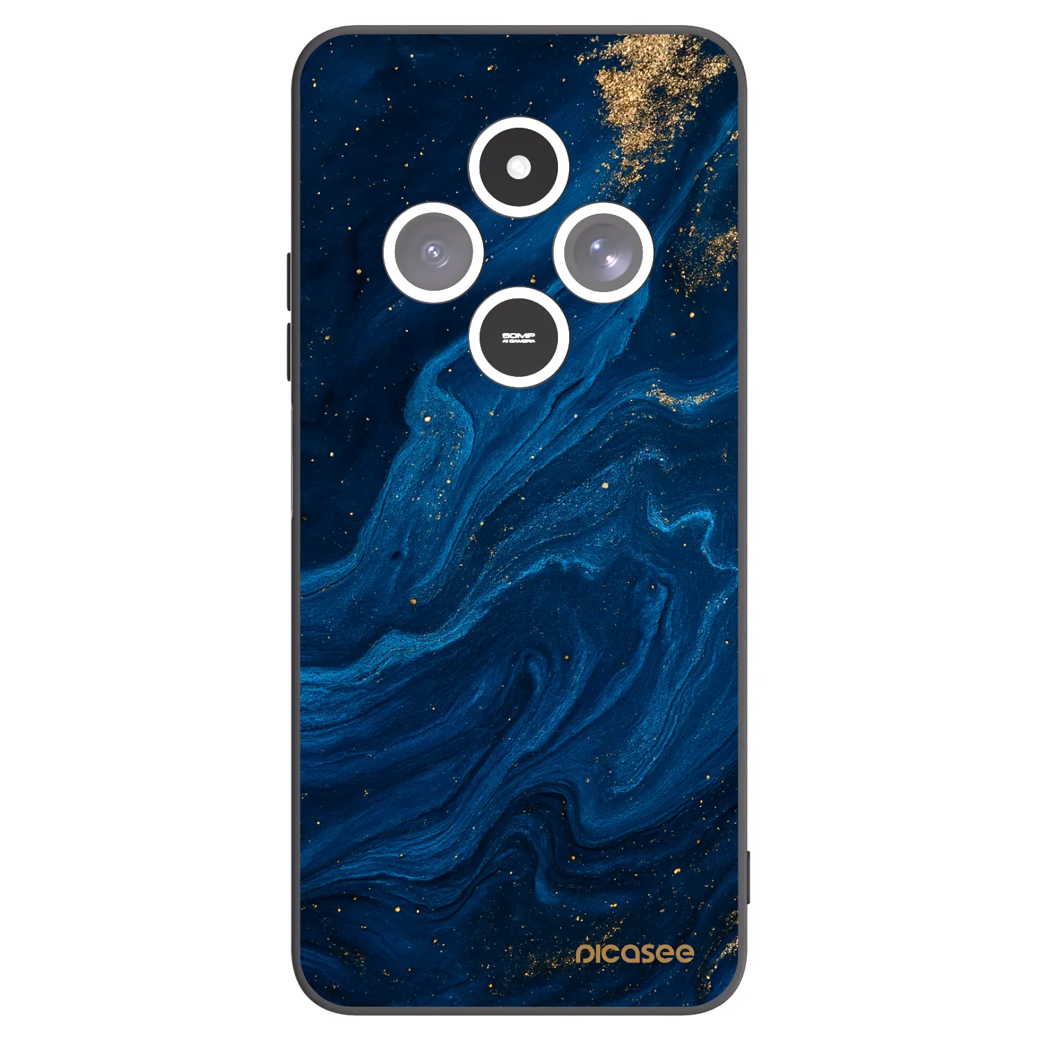 Picasee husă neagră din silicon pentru Xiaomi Redmi 14C - Blue