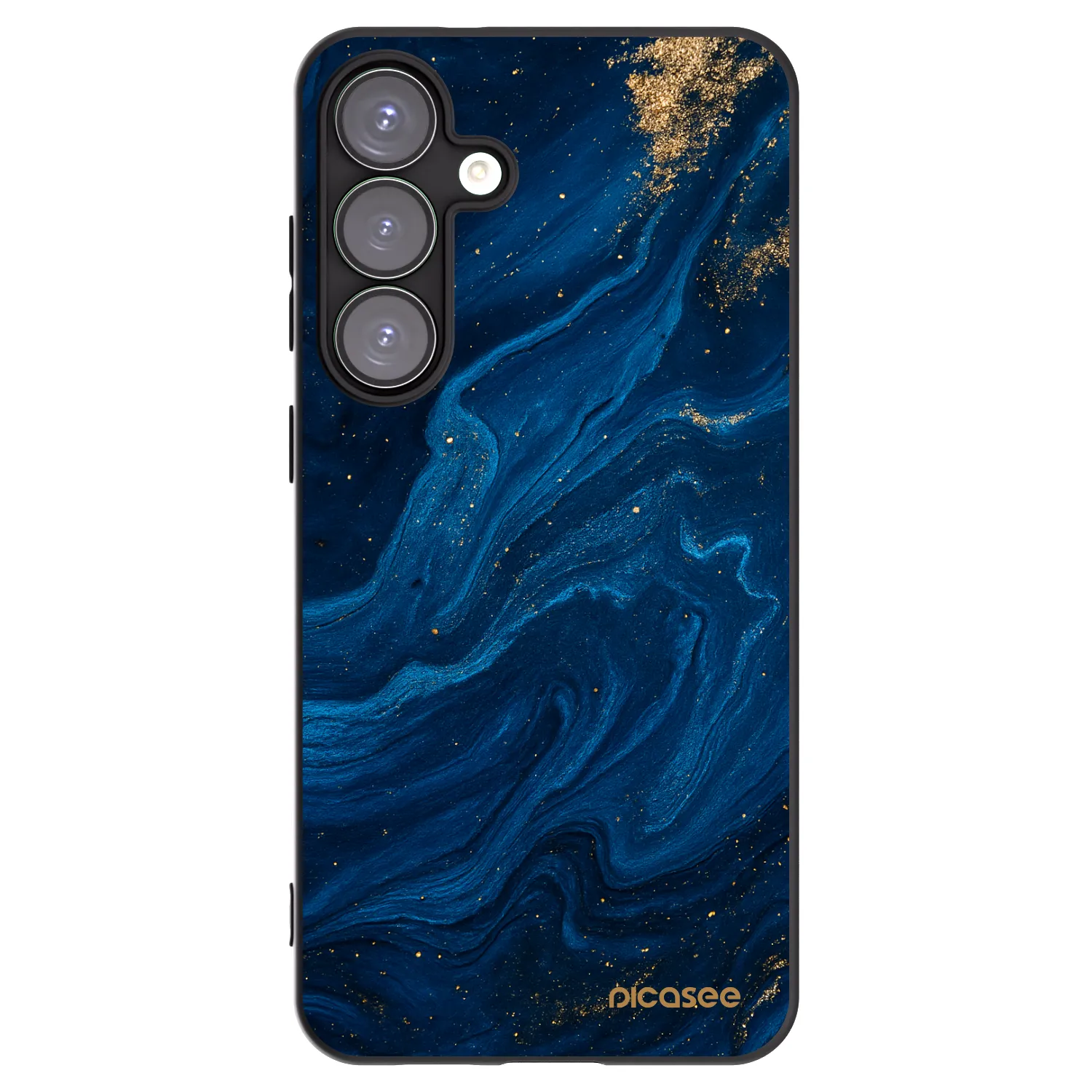 Picasee husă neagră din silicon pentru Samsung Galaxy S25+ 5G - Blue