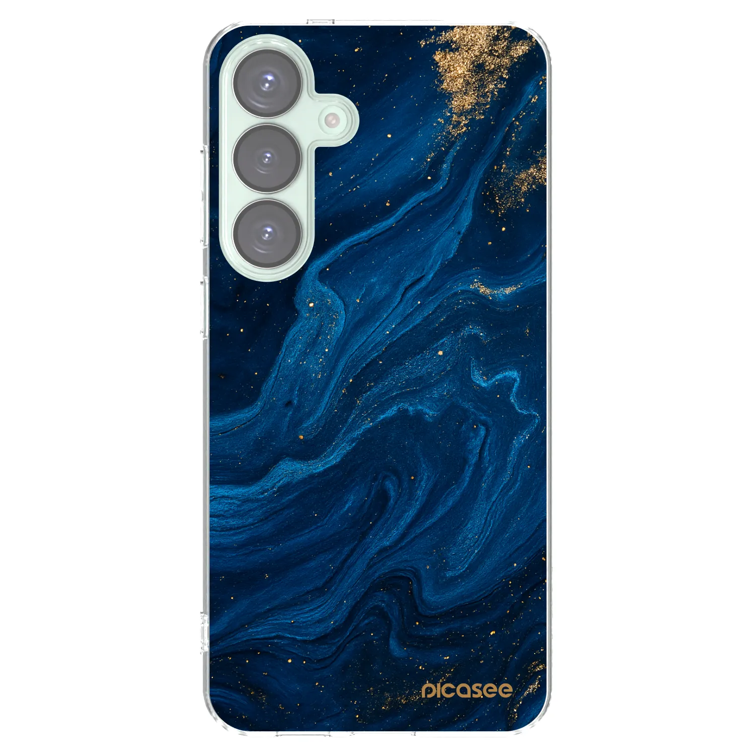 Picasee husă transparentă din silicon pentru Samsung Galaxy S25+ 5G - Blue