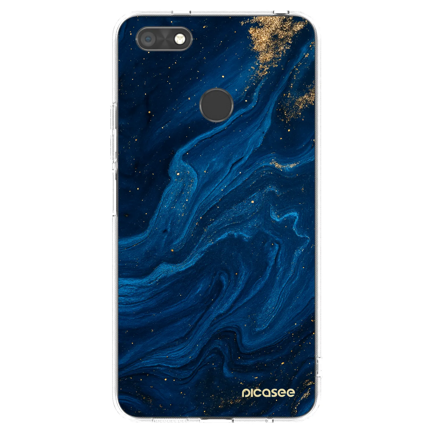 Picasee husă transparentă din silicon pentru Huawei P9 Lite Mini - Blue
