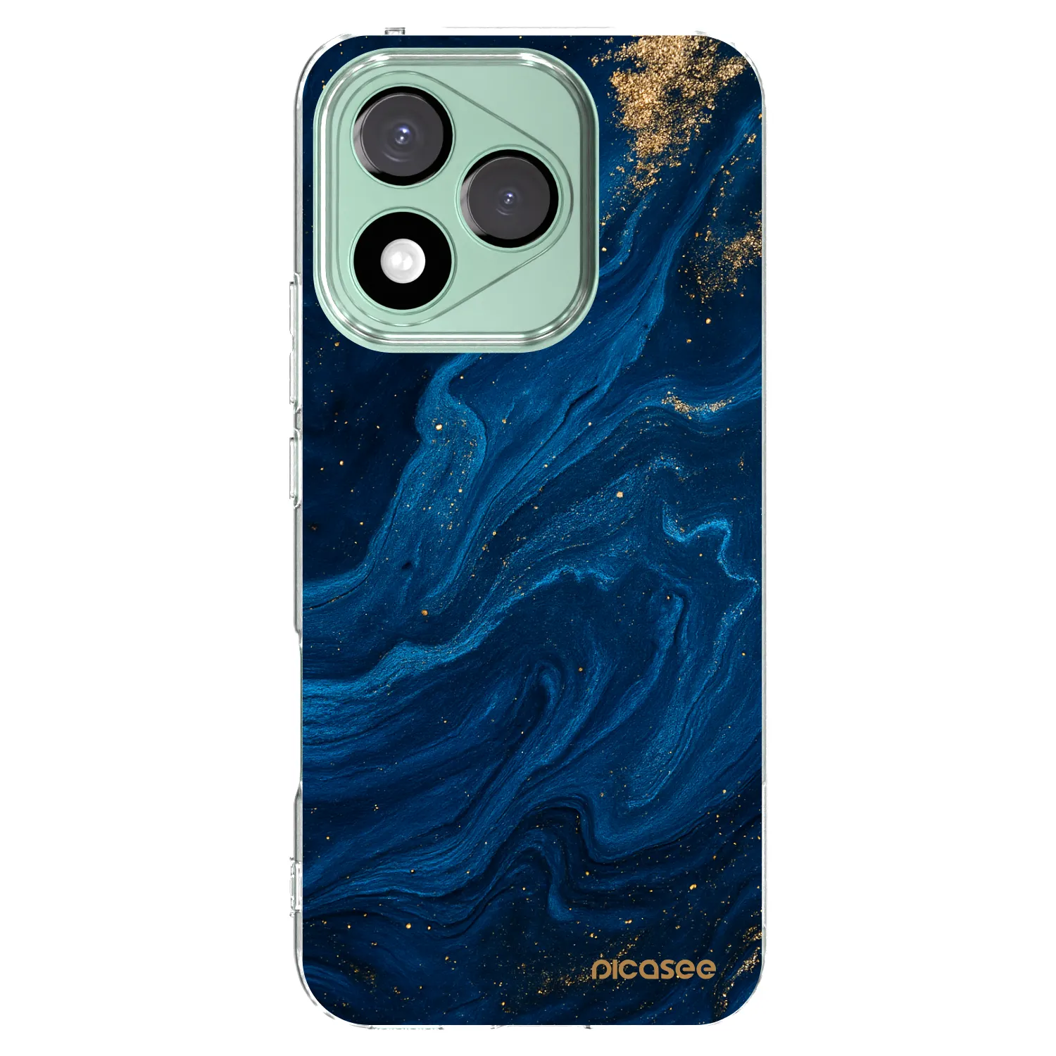 Picasee husă transparentă din silicon pentru Honor 400 Lite 5G - Blue