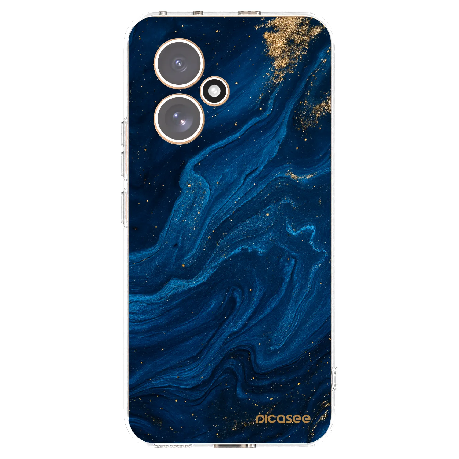 Picasee husă transparentă din silicon pentru Honor 400 5G - Blue