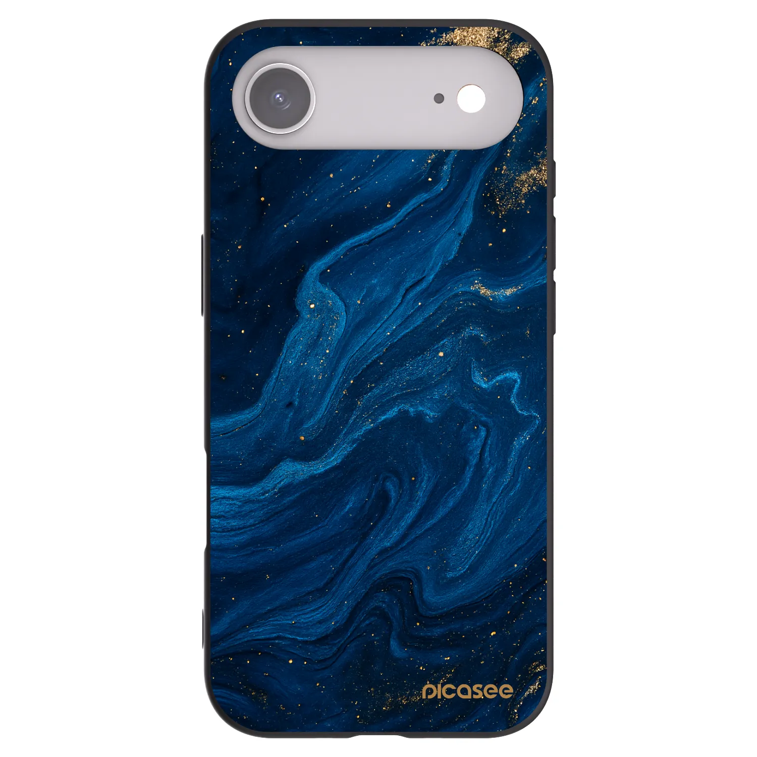 Picasee husă neagră din silicon pentru Apple iPhone Air - Blue