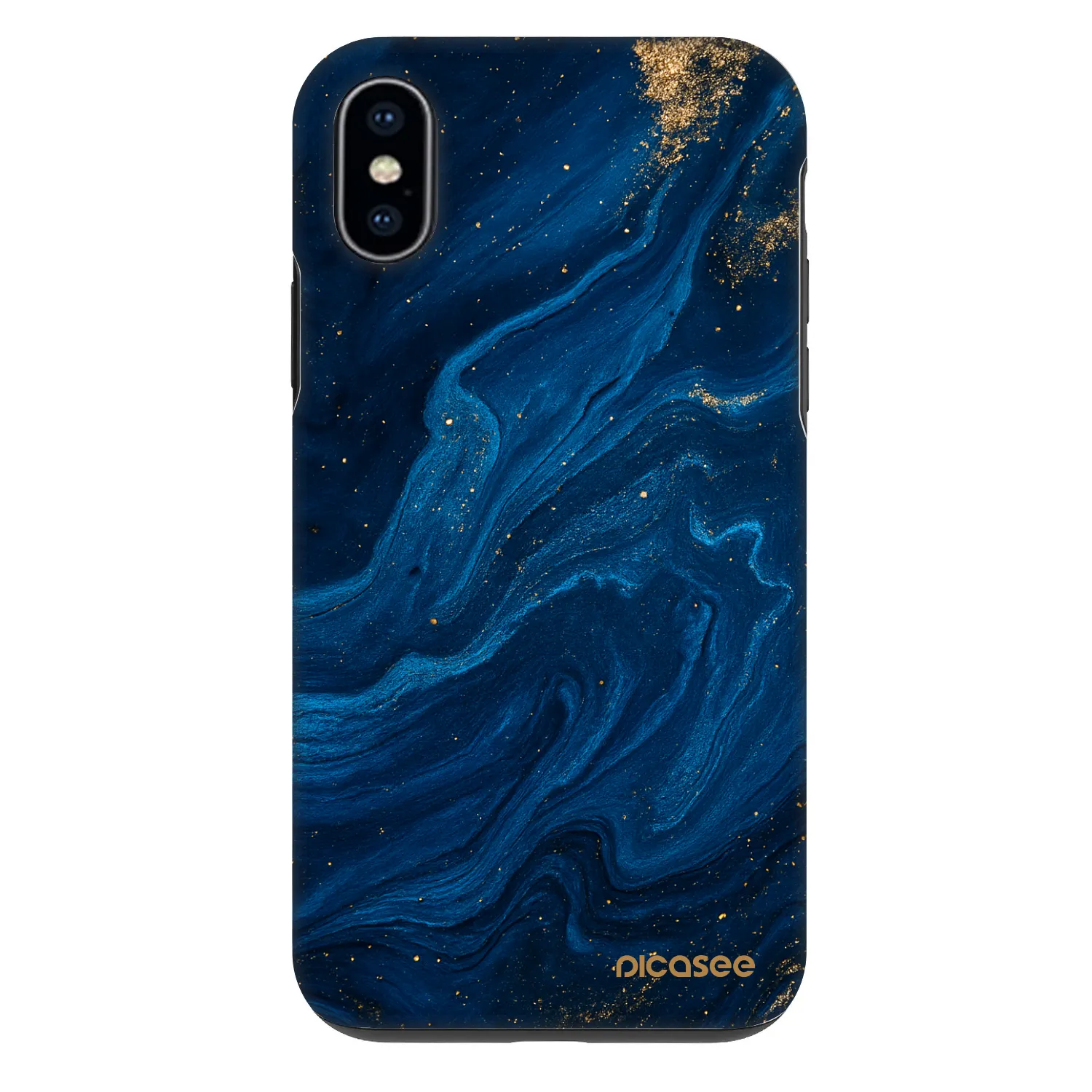 Picasee Fashion Case pentru Apple iPhone X/XS - Blue