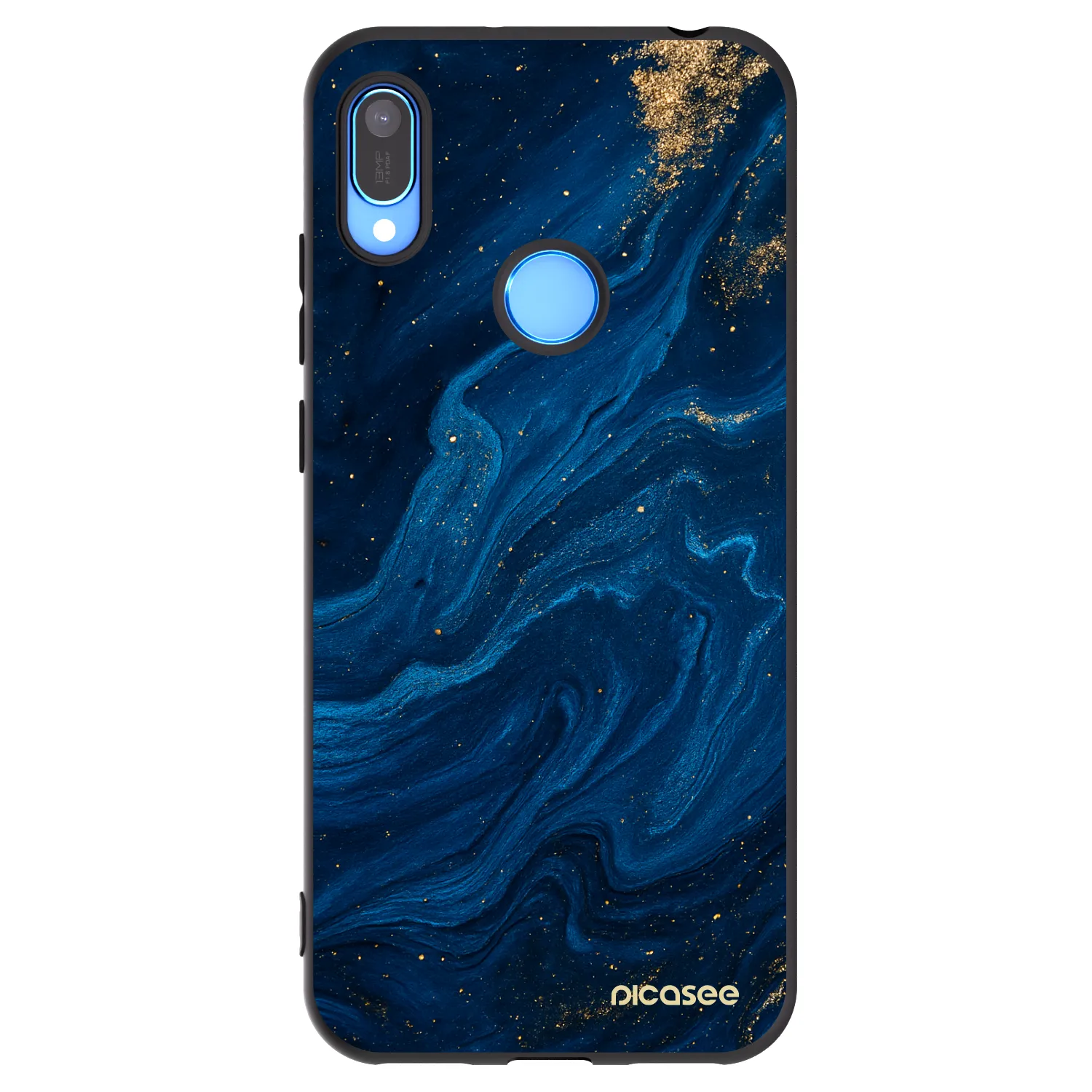 Picasee husă neagră din silicon pentru Huawei Y6 2019 - Blue