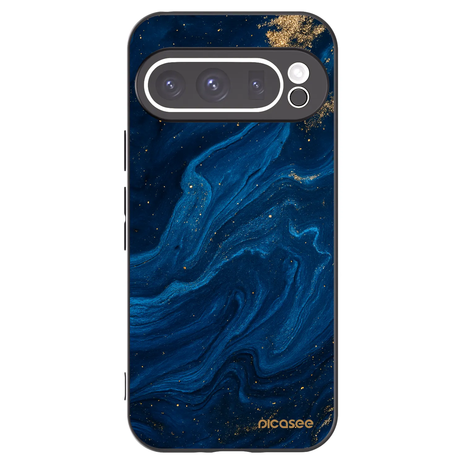 Picasee husă neagră din silicon pentru Google Pixel 9 Pro XL - Blue