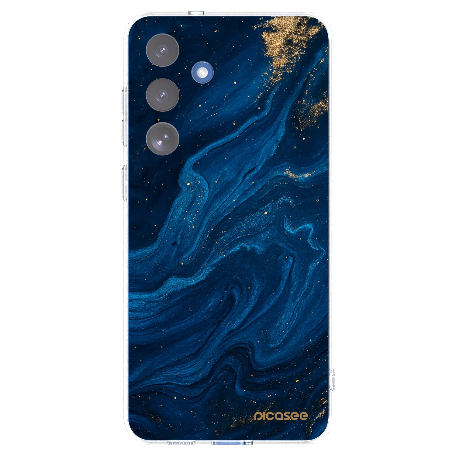 Picasee husă transparentă din silicon pentru Samsung Galaxy S25 FE 5G - Blue