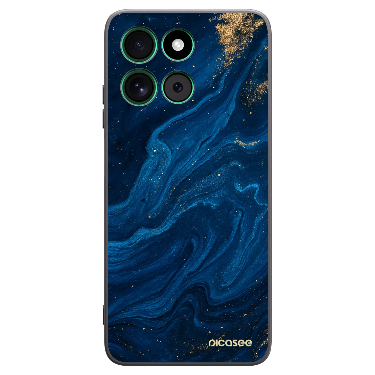 Picasee husă neagră din silicon pentru Motorola Moto G57 Power - Blue