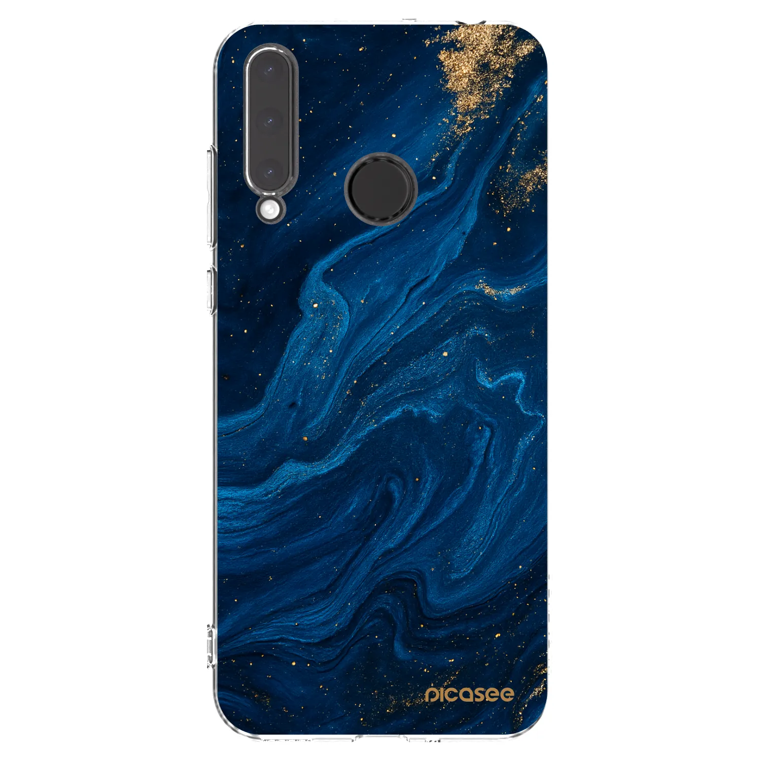 Picasee husă transparentă din silicon pentru Honor 20 Lite - Blue