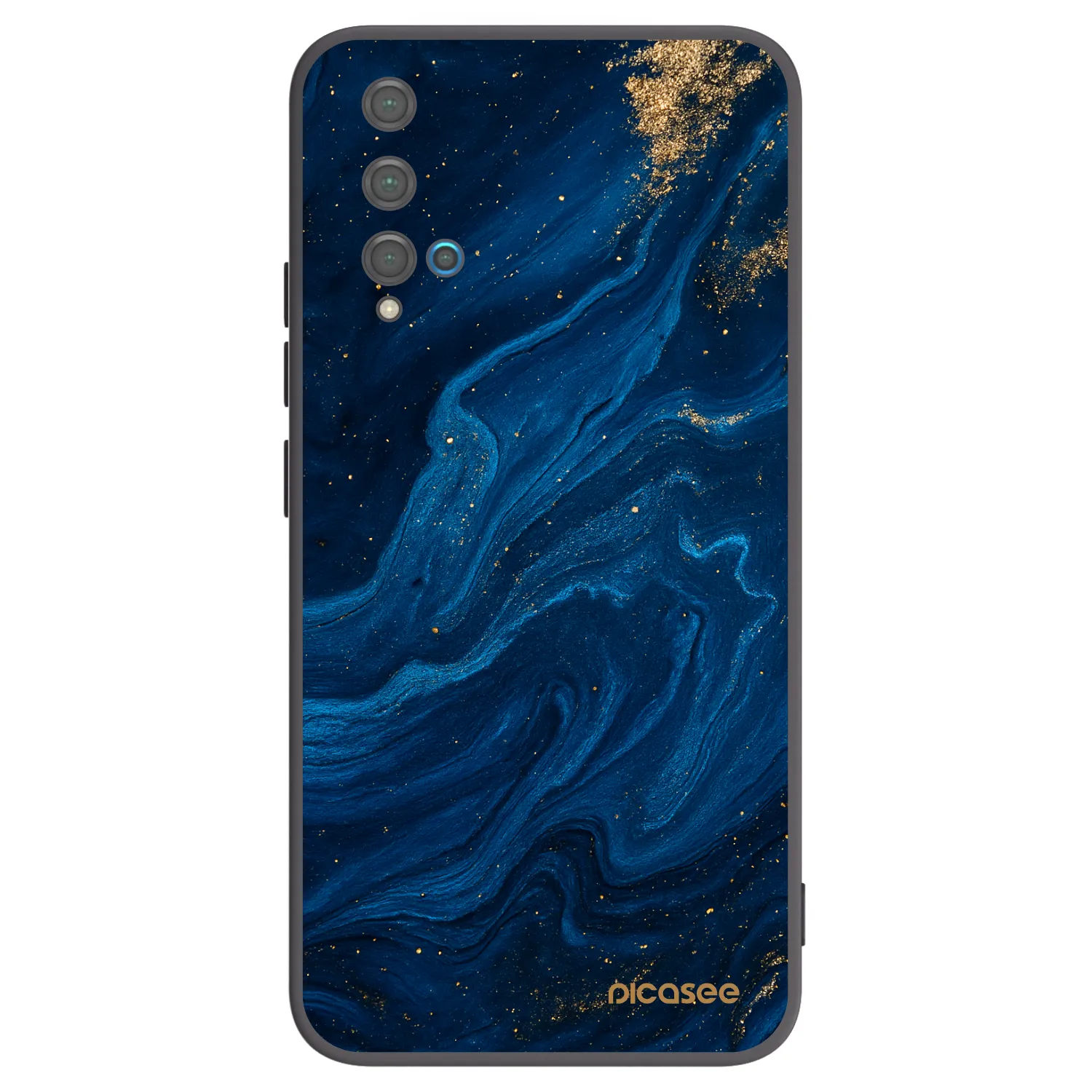 Picasee husă neagră din silicon pentru Huawei Nova 5T - Blue
