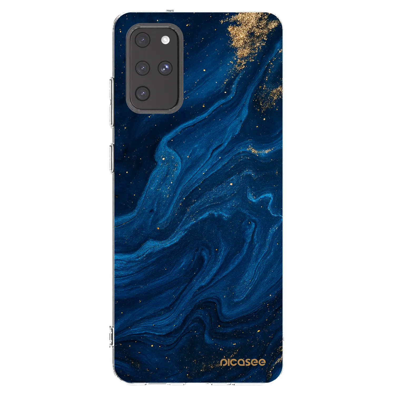 Picasee husă transparentă din silicon pentru Samsung Galaxy S20+ G985F - Blue