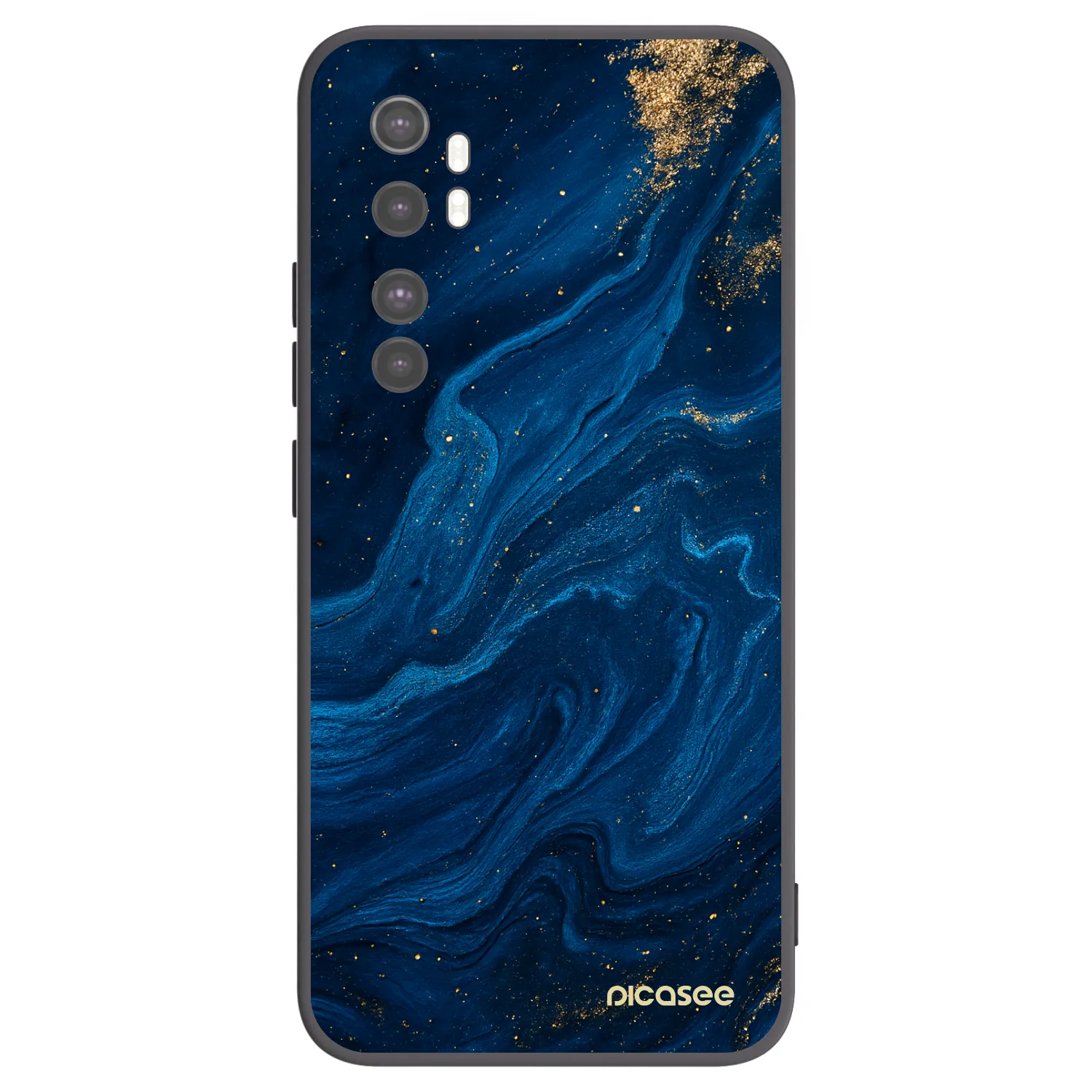 Picasee husă neagră din silicon pentru Xiaomi Mi Note 10 Lite - Blue