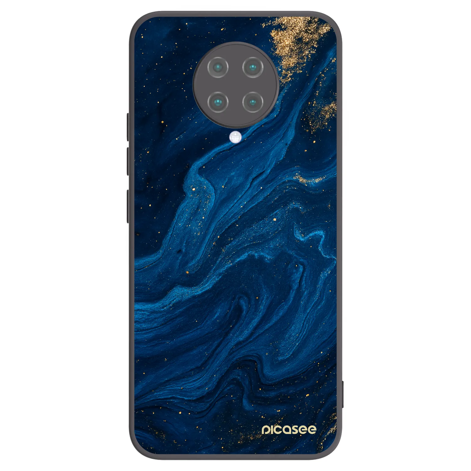 Picasee husă neagră din silicon pentru Xiaomi Poco F2 Pro - Blue