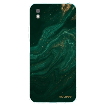 Picasee husă neagră din silicon pentru Xiaomi Redmi 9A - Green