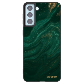 Picasee husă neagră din silicon pentru Samsung Galaxy S21+ 5G G996F - Green