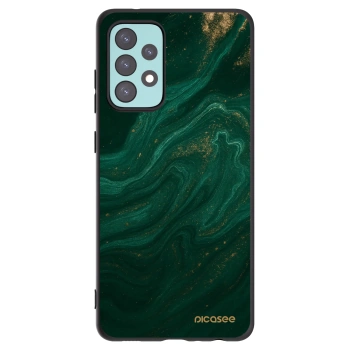 Picasee husă neagră din silicon pentru Samsung Galaxy A72 A725F - Green