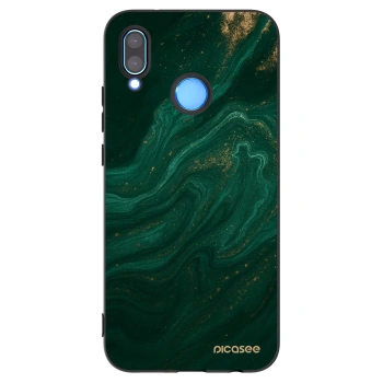 Picasee husă neagră din silicon pentru Huawei P20 Lite - Green