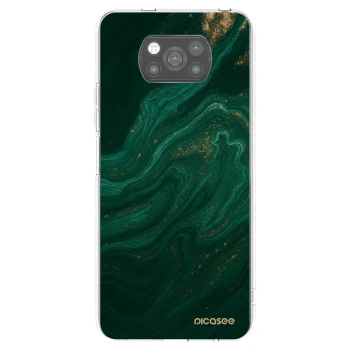 Picasee husă neagră din silicon pentru Xiaomi Poco X3 Pro - Green