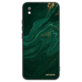 Picasee husă neagră din silicon pentru Xiaomi Redmi 9AT - Green