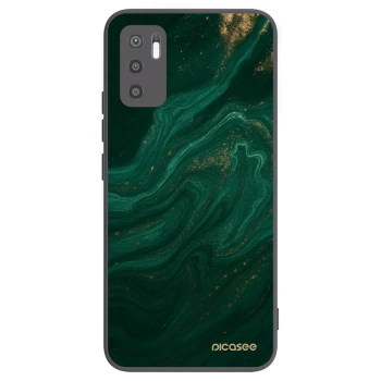 Picasee husă neagră din silicon pentru Xiaomi Redmi Note 10 5G - Green