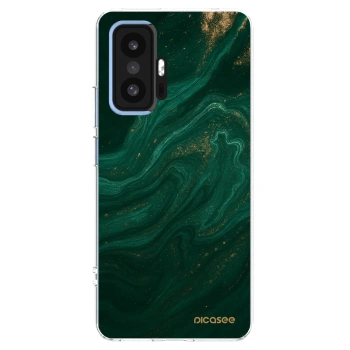 Picasee husă transparentă din silicon pentru Xiaomi 11T Pro - Green