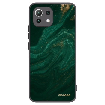 Picasee husă neagră din silicon pentru Xiaomi 11 Lite 5G NE - Green