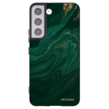 Picasee husă neagră din silicon pentru Samsung Galaxy S22 5G - Green