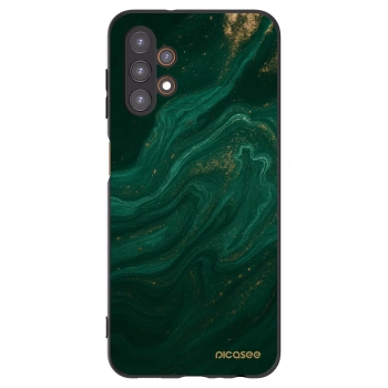 Picasee husă neagră din silicon pentru Samsung Galaxy A13 4G A135 - Green
