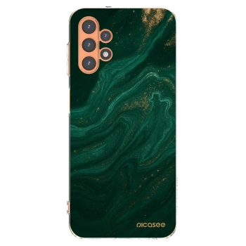 Picasee husă transparentă din silicon pentru Samsung Galaxy A13 4G A135 - Green