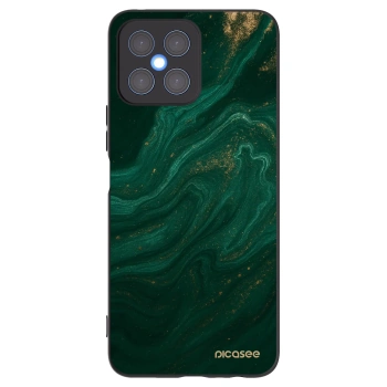 Picasee husă neagră din silicon pentru Honor X8 4G - Green