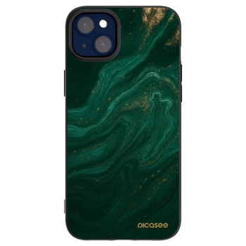 Picasee husă neagră din silicon pentru Apple iPhone 14 Plus - Green