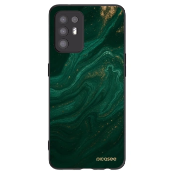 Picasee husă neagră din silicon pentru OPPO A94 5G - Green