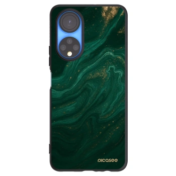 Picasee husă neagră din silicon pentru Honor X7 - Green