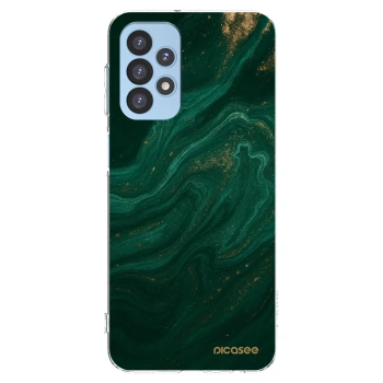Picasee husă transparentă din silicon pentru Samsung Galaxy A23 A235F 4G - Green