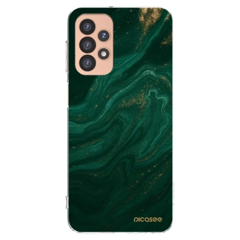 Picasee husă transparentă din silicon pentru Samsung Galaxy A23 A236B 5G - Green