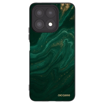 Picasee husă neagră din silicon pentru Honor X8a - Green