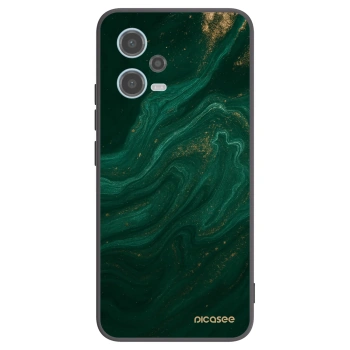 Picasee husă neagră din silicon pentru Xiaomi Redmi Note 12 5G - Green