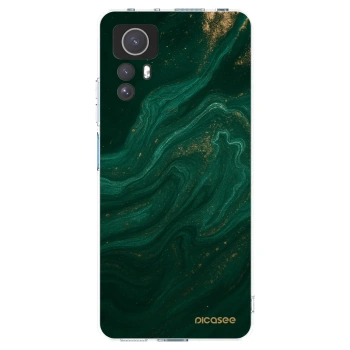 Picasee husă transparentă din silicon pentru Xiaomi Redmi Note 12S - Green