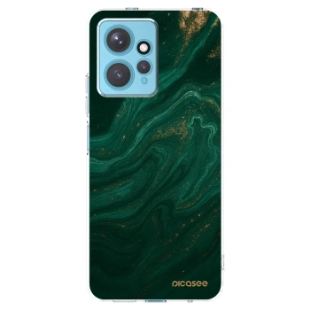 Picasee husă transparentă din silicon pentru Xiaomi Redmi Note 12 4G - Green
