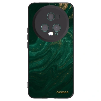 Picasee husă neagră din silicon pentru Honor Magic5 Pro - Green