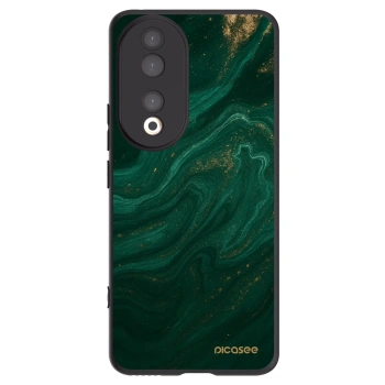 Picasee husă neagră din silicon pentru Honor 90 5G - Green