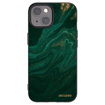 Picasee husă neagră din silicon pentru Apple iPhone 15 - Green