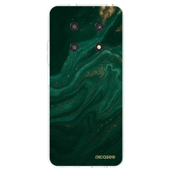 Picasee husă transparentă din silicon pentru Honor Magic4 Lite 5G - Green