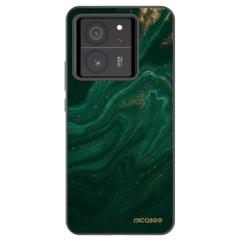 Picasee husă neagră din silicon pentru Xiaomi 13T - Green