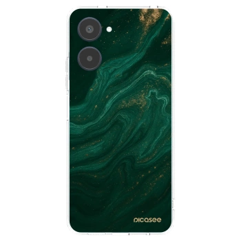 Picasee husă transparentă din silicon pentru Realme 10 4G - Green