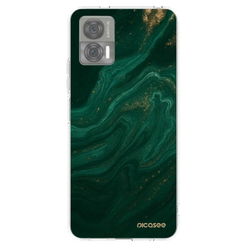 Picasee husă transparentă din silicon pentru Motorola Edge 30 Neo - Green