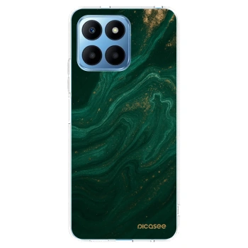 Picasee husă transparentă din silicon pentru Honor 70 Lite - Green
