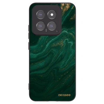 Picasee husă neagră din silicon pentru Xiaomi 14 - Green